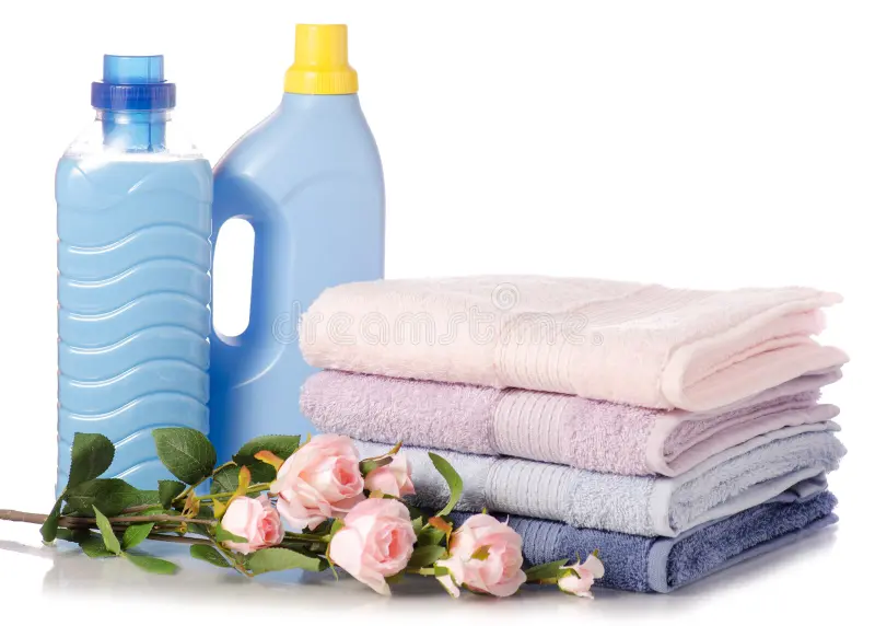 stack towels flower softener conditioner liquid laundry detergent stack towels flower softener conditioner liquid 111743704