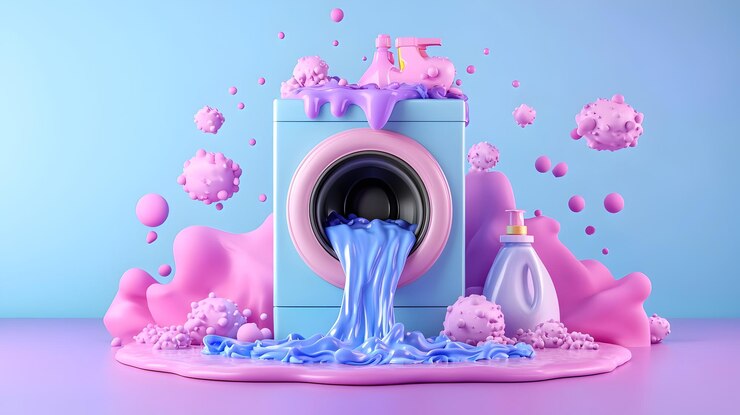 3d laundry detergent pouring into washing machine with soft background 994764 194800 1