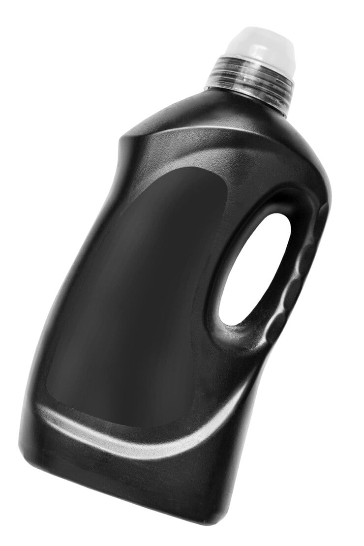 black plastic cleaning product bottle isolated white 624181 8918 1