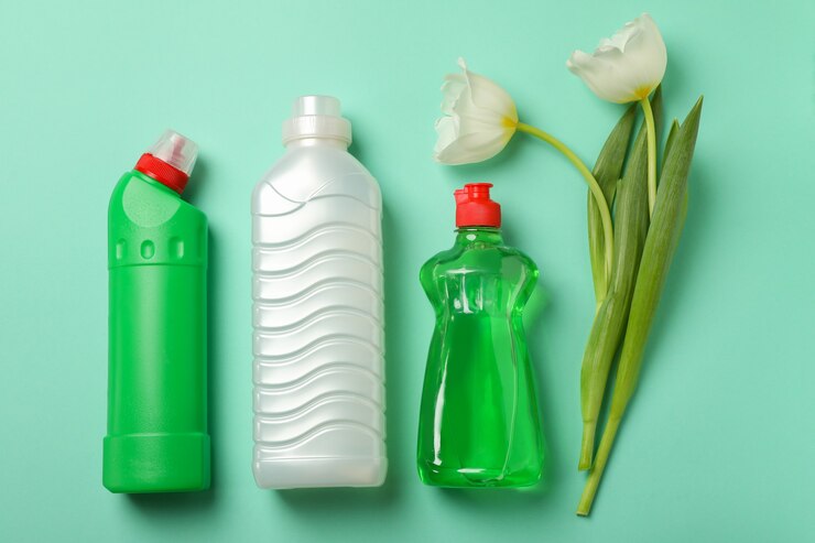 blank detergents tulips mint background space text 185193 29380 3