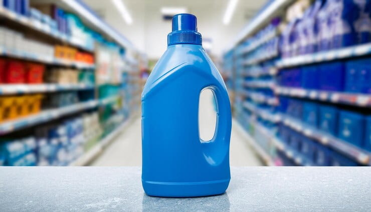 blue detergent bottle tabletop cleaning product container laundry concept mockup 117466 52651 1 1