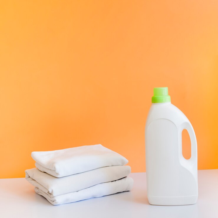 close up folded clean towels with softner 23 2148230611