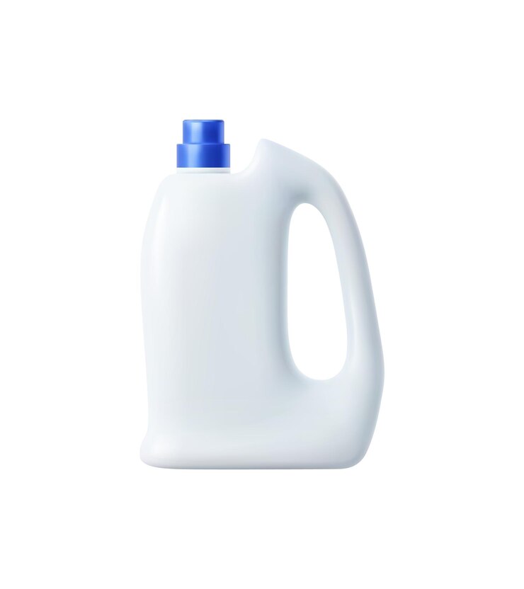 mockup white blank realistic 3d vector plastic bottle detergent cleaning products isolated packaging template cleaner household chemicals liquid soap stain remover laundry bleach 53500 3856