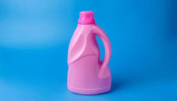 فروش مایع لباسشویی اصل با قیمت اقتصادی 3 pink detergent bottle blue background cleaning product container 117466 52712