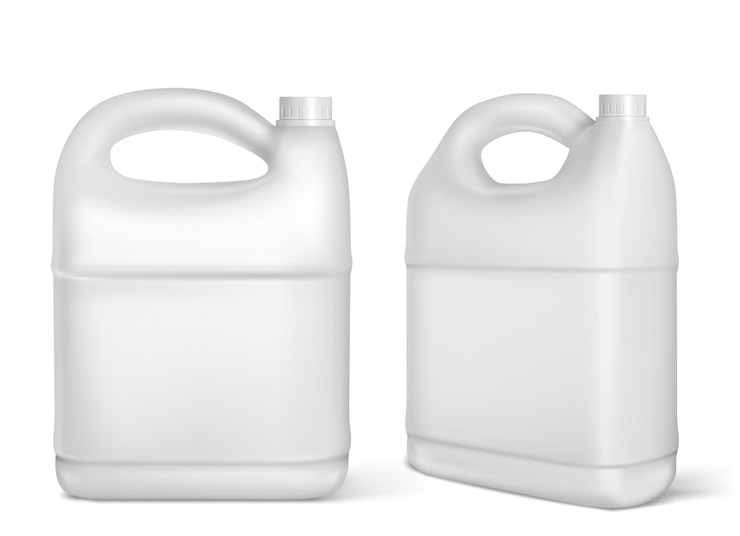 plastic canisters white jerrycan isolated bottles 107791 3328