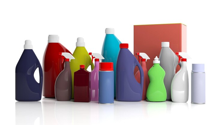 فروش مایع لباسشویی عالی با فرمولاسیون متعادل 2 set cleaning products white background 3d illustration 771335 30561