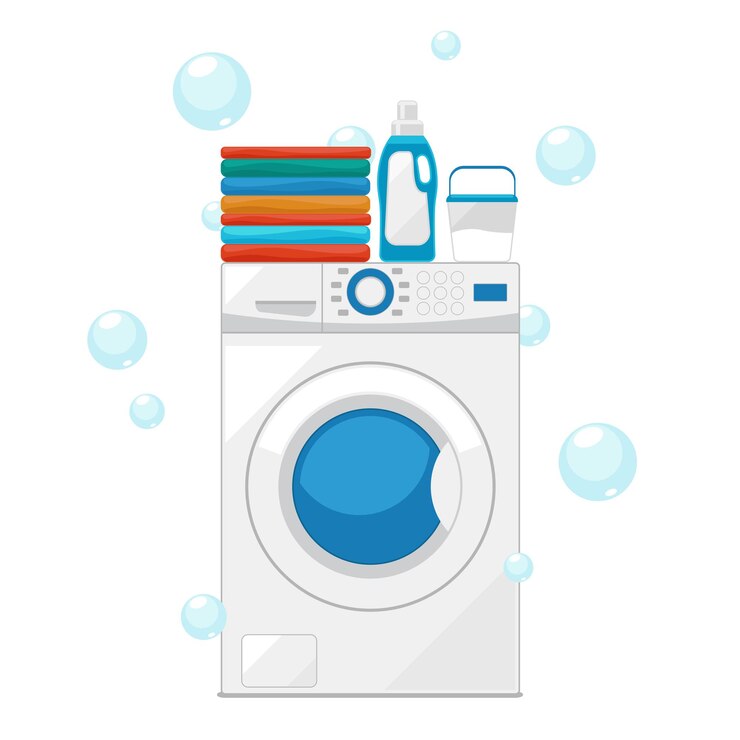 استعلام قیمت مایع لباسشویی چند منظوره پاک کنندگی یک 1 washing machine illustration with bubbles 1284 52326